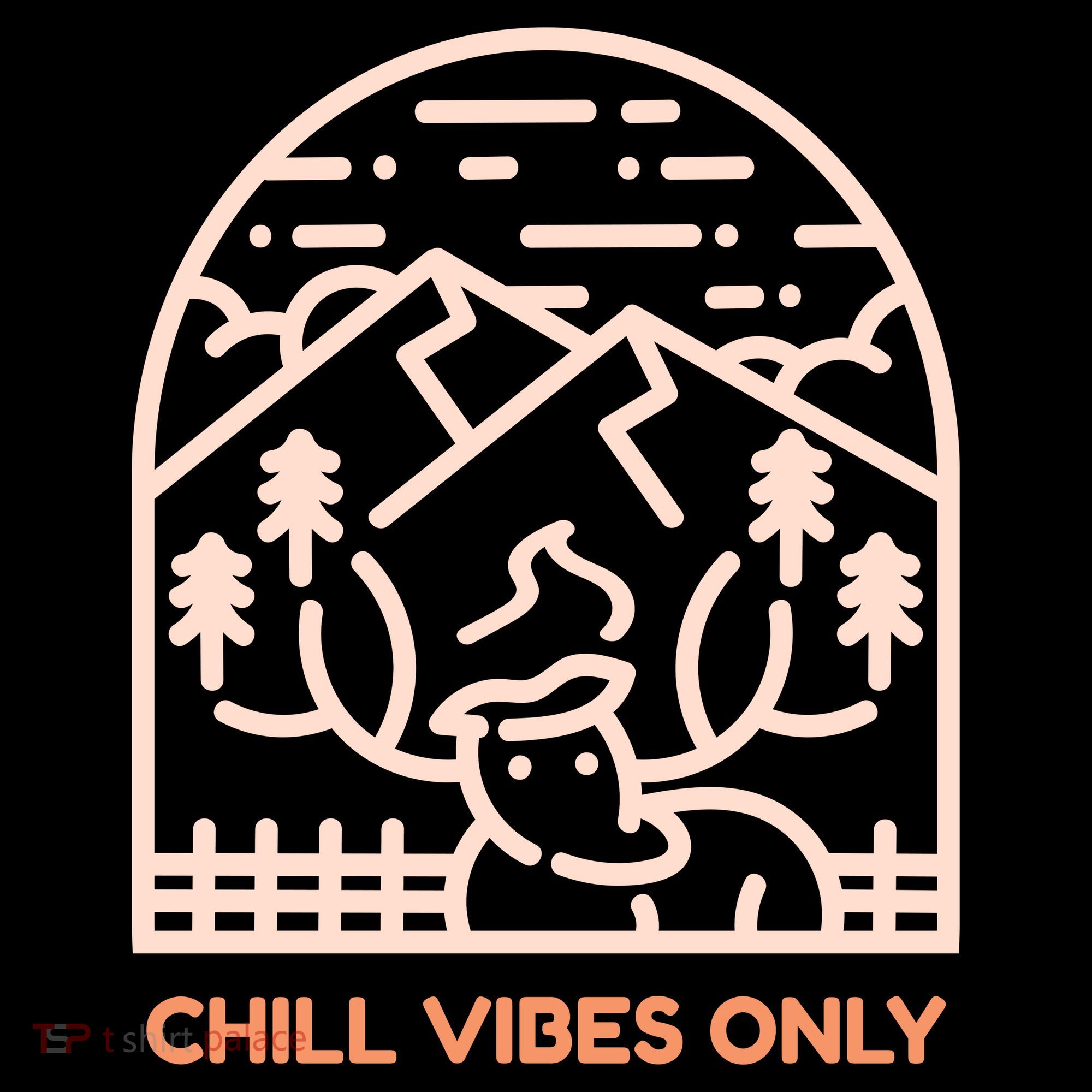 Chill Vibes Only Polo