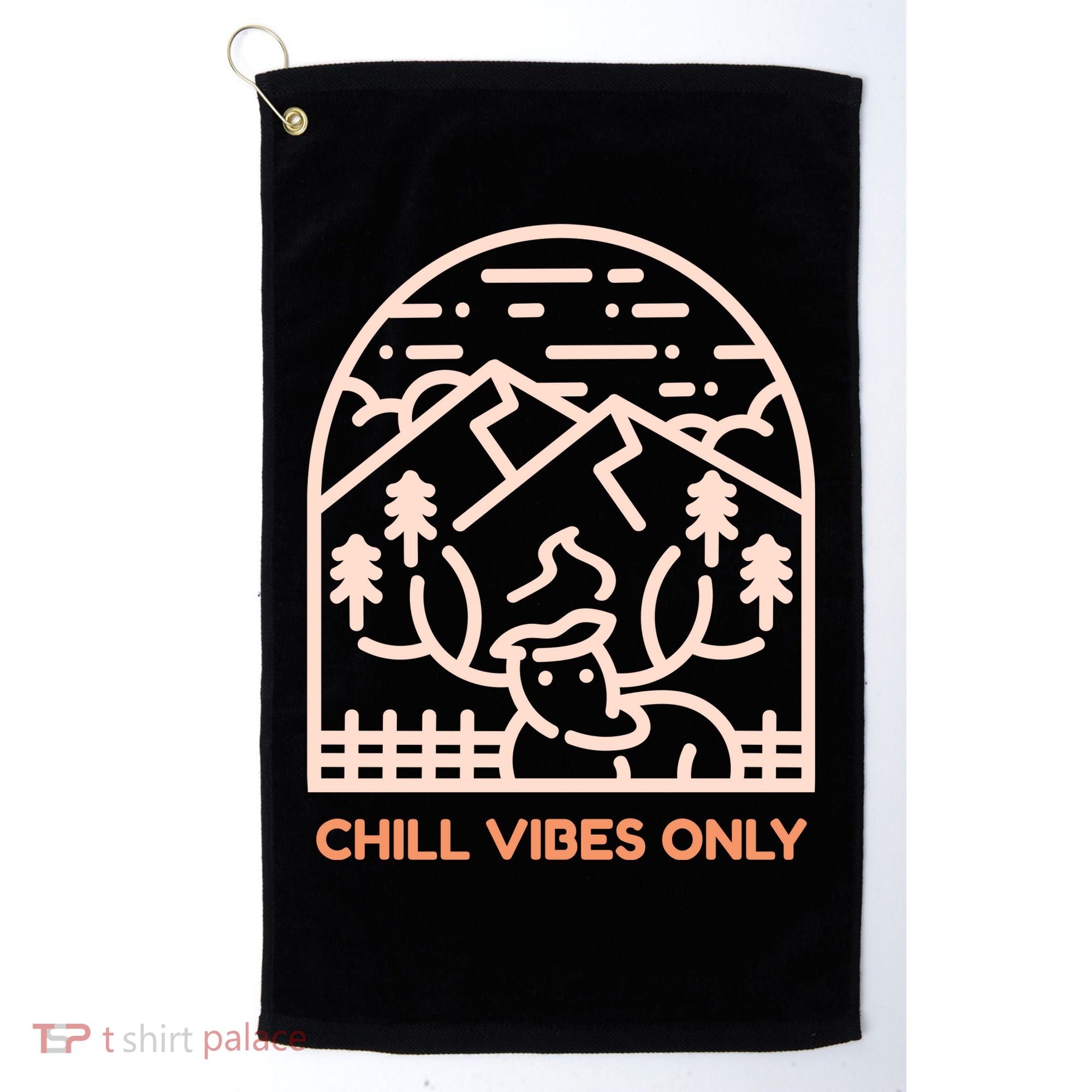 Chill Vibes Only Golf Towel
