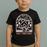 Chill Vibes Only Toddler T-Shirt thumb 2