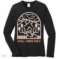 Chill Vibes Only Women's Long Sleeve Shirt thumb 0