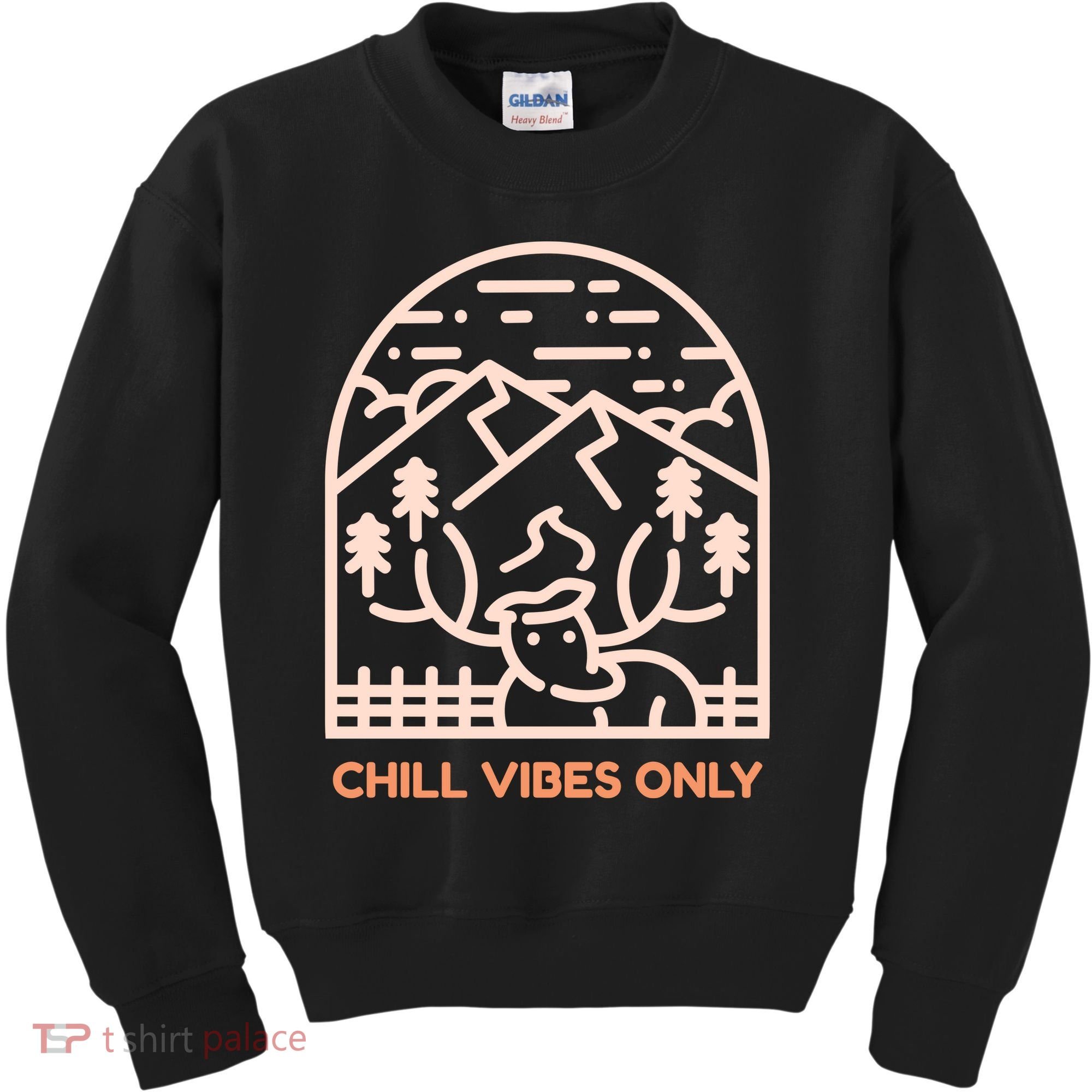 Chill Vibes Only Kids Sweatshirt