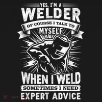 Cool Vintage Outdoors Welders S, Welding T-Shirt thumb 7