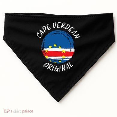 Cape Verdean Original Cape Verde Cape Verdean USA-Made Doggie Bandana