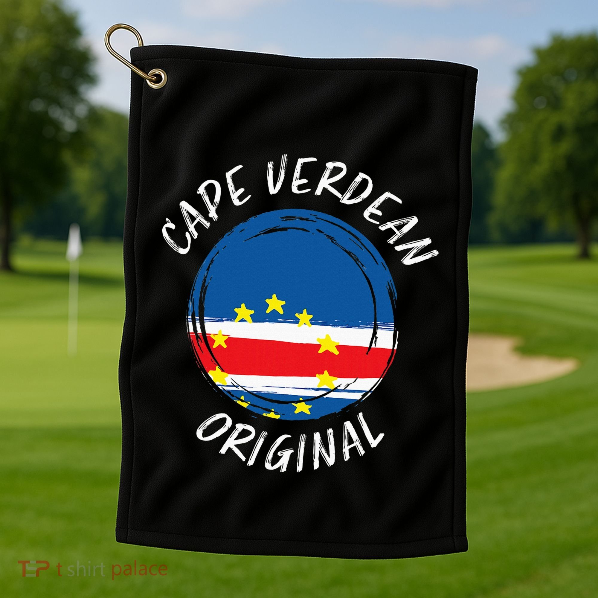 Cape Verdean Original Cape Verde Cape Verdean Golf Towel