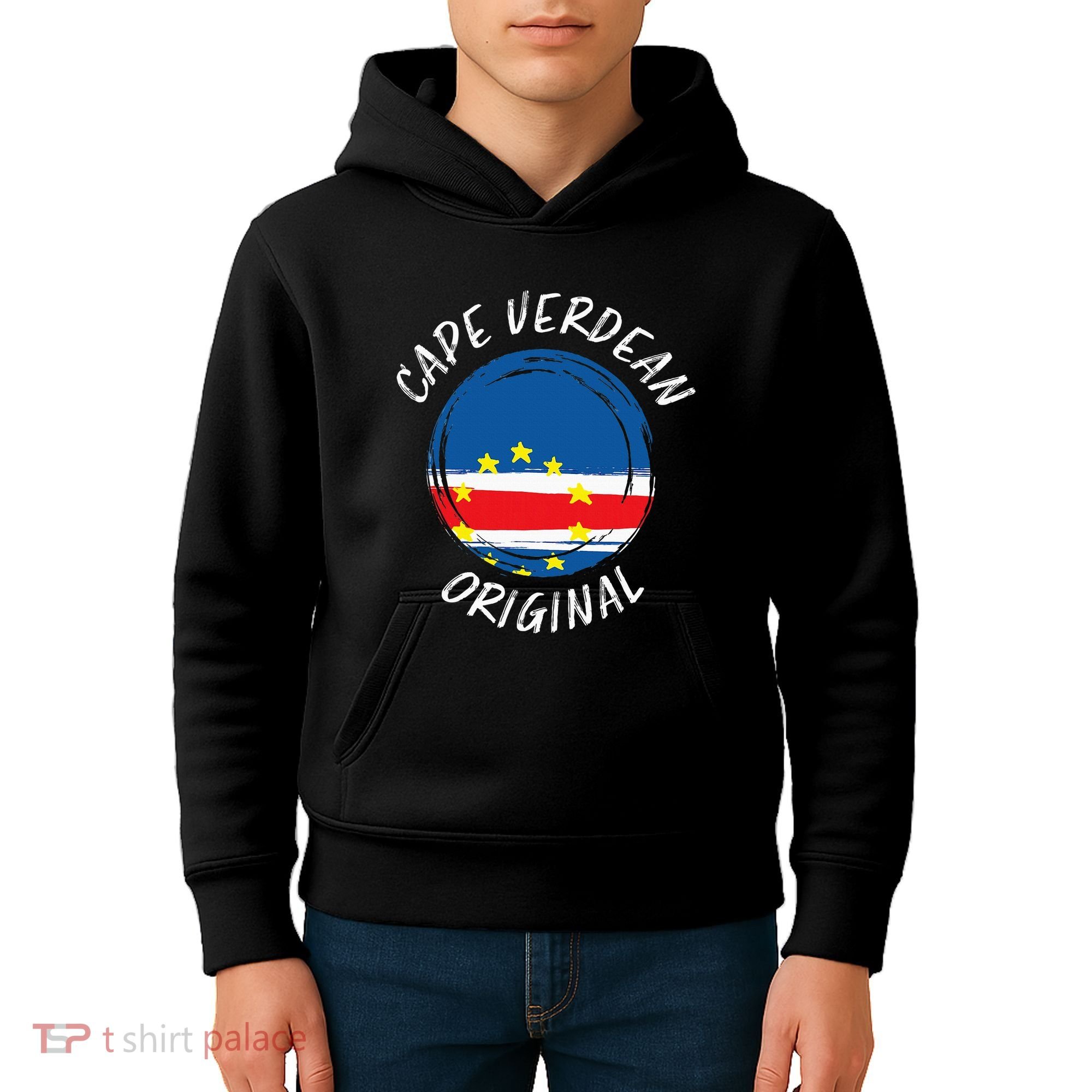 Cape Verdean Original Cape Verde Cape Verdean Kids Hoodie
