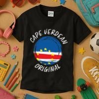 Cape Verdean Original Cape Verde Cape Verdean Kids T-Shirt thumb 3