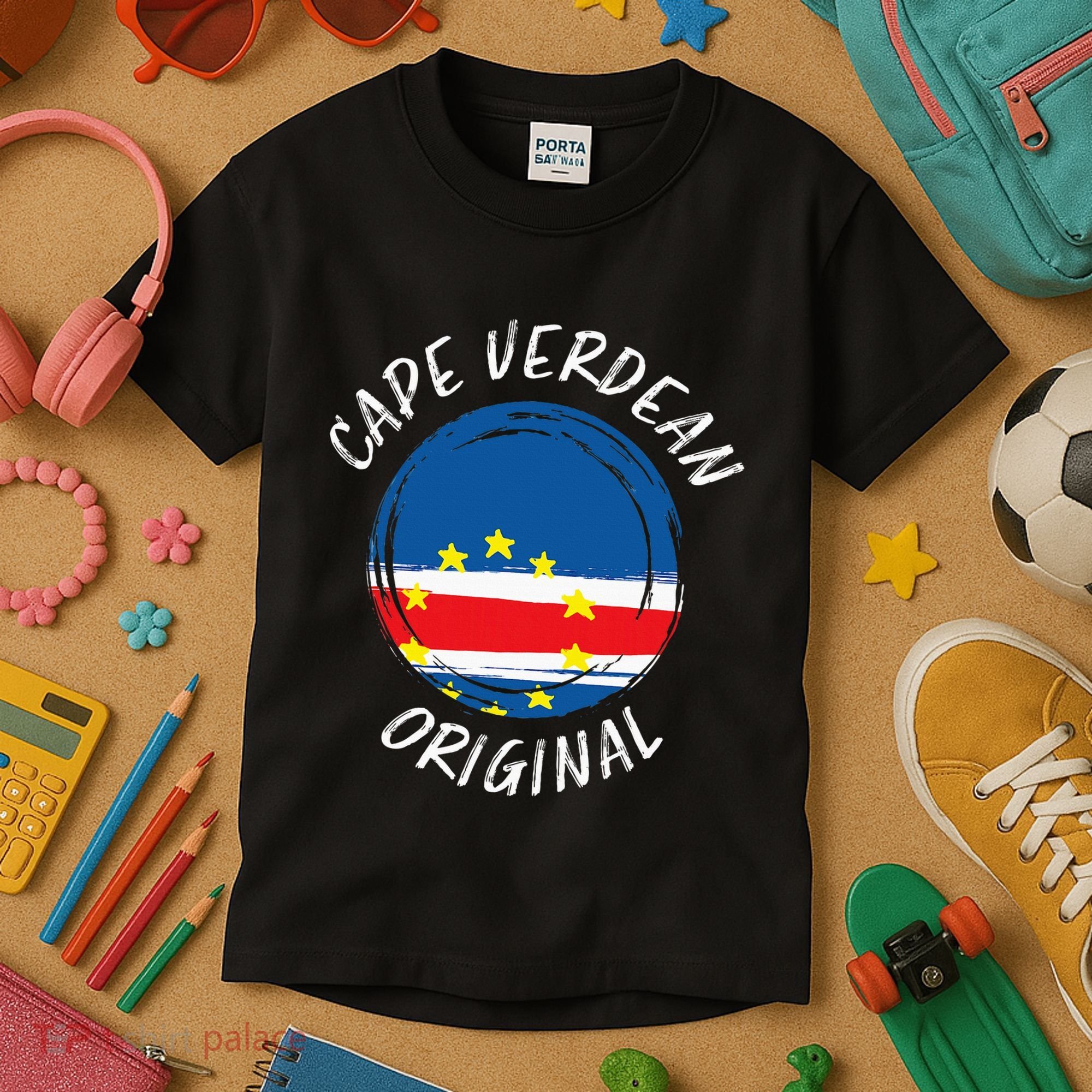 Cape Verdean Original Cape Verde Cape Verdean Kids T-Shirt