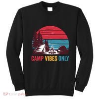 Camp Vibes Only Imust GoS Hiker Hat Hike Vist Retro 80s Sweatshirt thumb 0