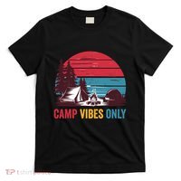 Camp Vibes Only Imust GoS Hiker Hat Hike Vist Retro 80s T-Shirt thumb 0