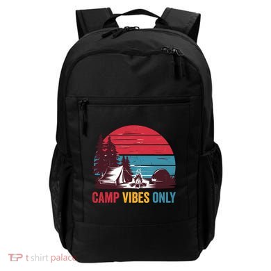 Camp Vibes Only Imust GoS Hiker Hat Hike Vist Retro 80s Backpack