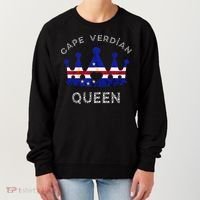 Cape Verde Queen Cape Verdean Pride Cape Verdean Crown Women's Sweatshirt thumb 0