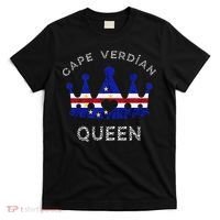 Cape Verde Queen Cape Verdean Pride Cape Verdean Crown T-Shirt thumb 0