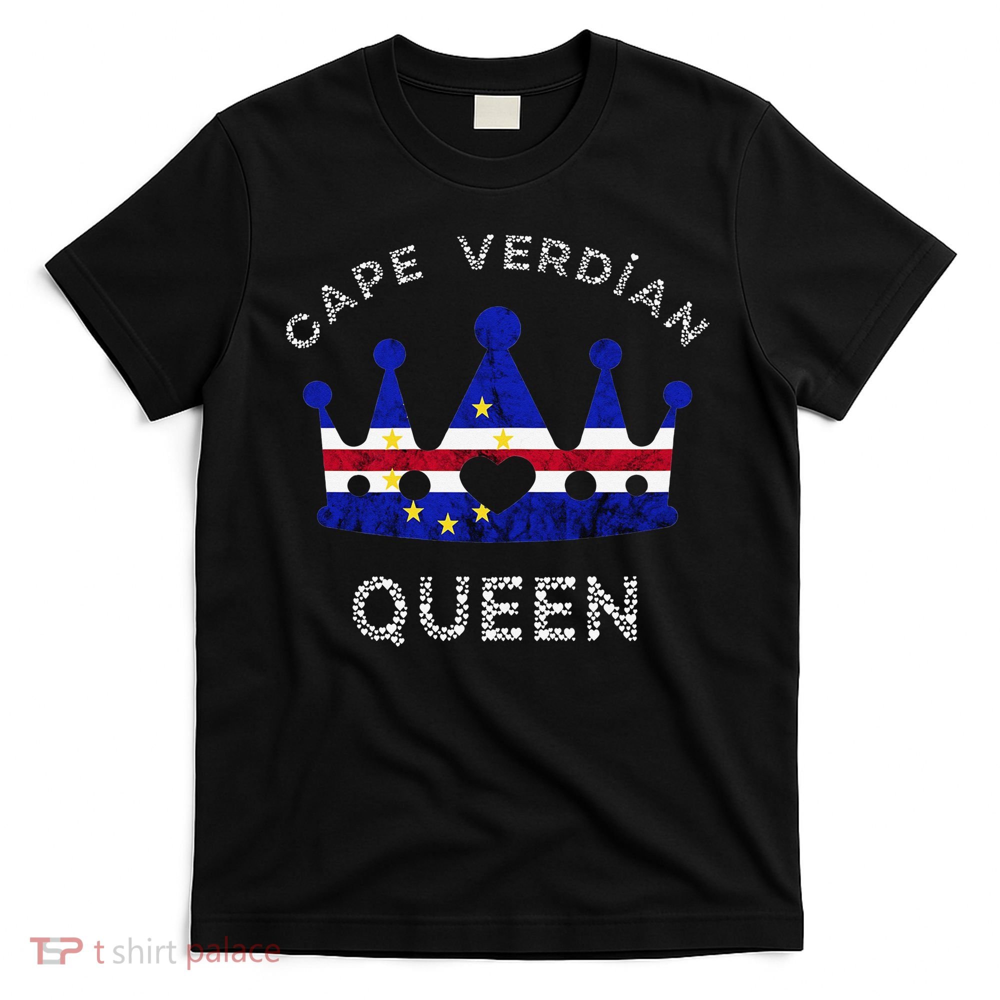 Cape Verde Queen Cape Verdean Pride Cape Verdean Crown T-Shirt