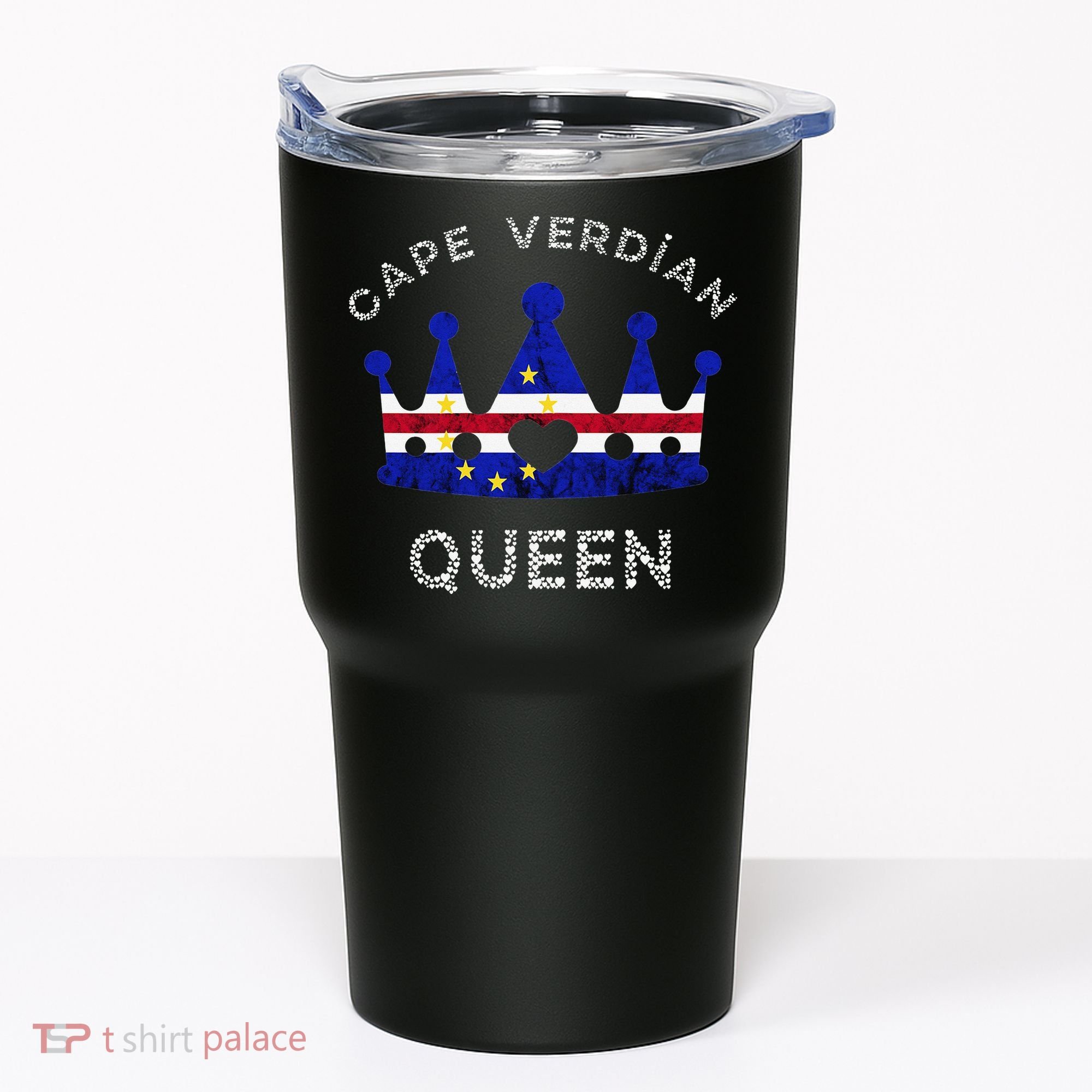 Cape Verde Queen Cape Verdean Pride Cape Verdean Crown Tumbler