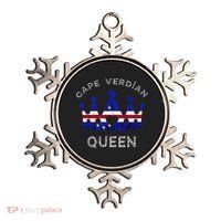 Cape Verde Queen Cape Verdean Pride Cape Verdean Crown Ornament thumb 0