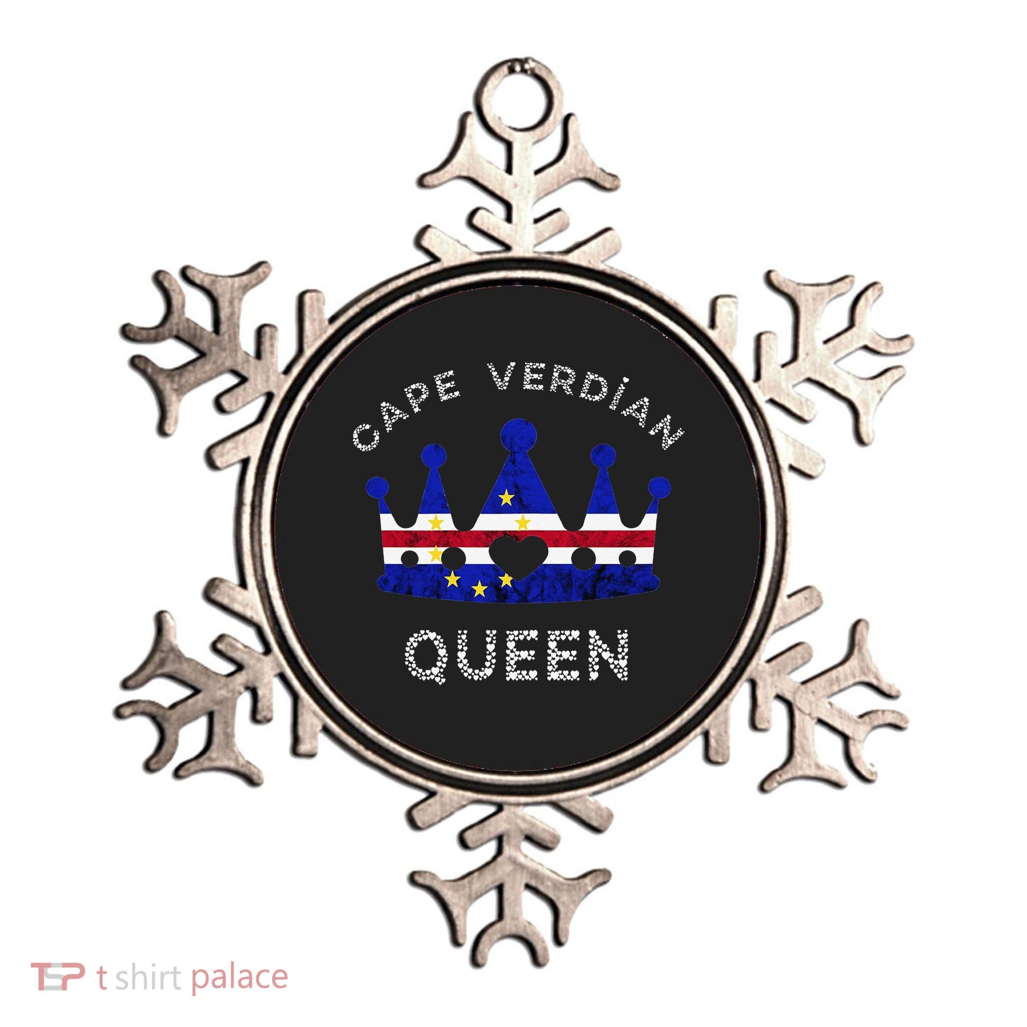 Cape Verde Queen Cape Verdean Pride Cape Verdean Crown Ornament