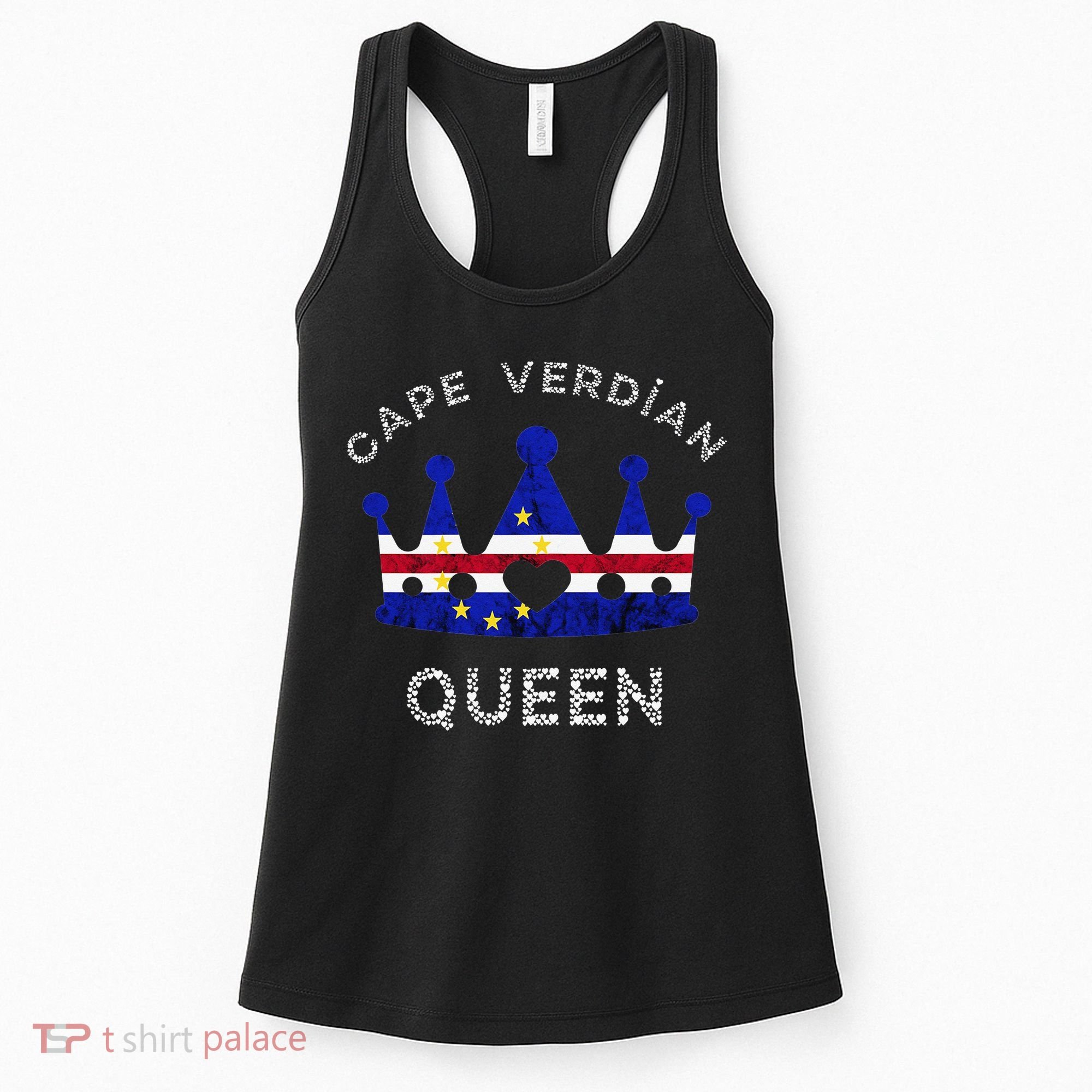 Cape Verde Queen Cape Verdean Pride Cape Verdean Crown Women's Tank Top