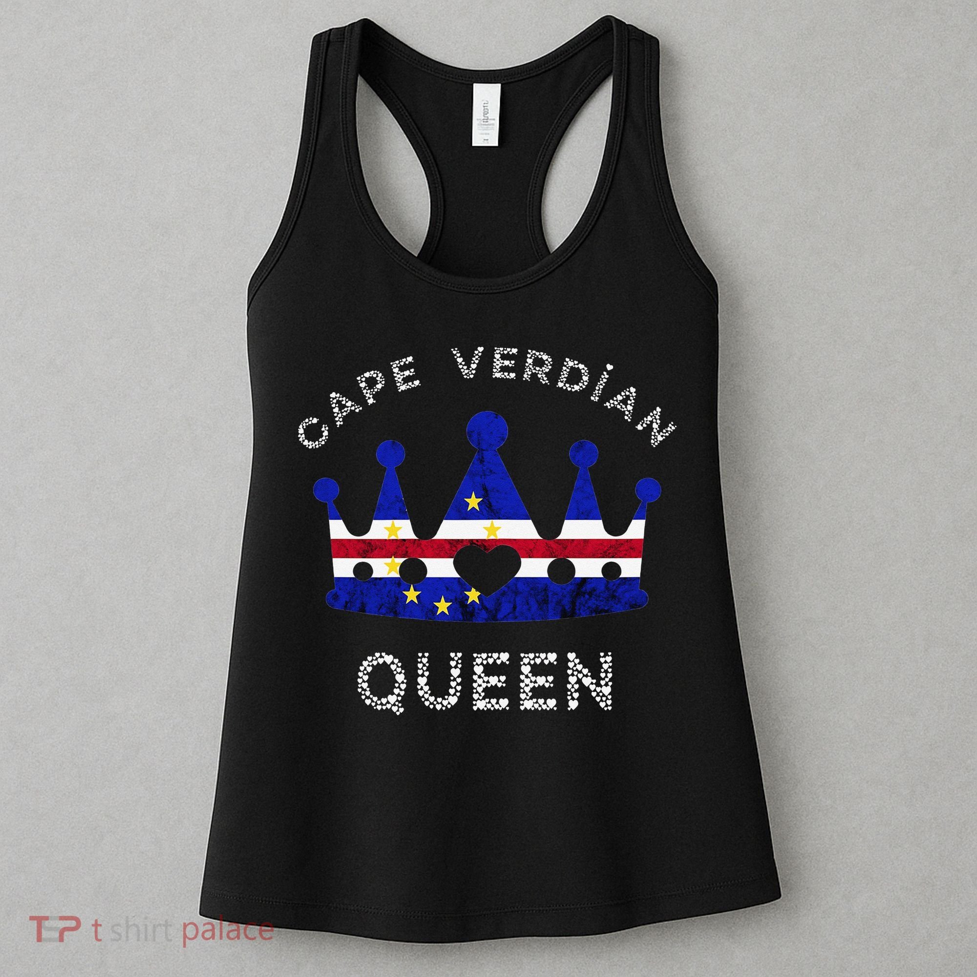 Cape Verde Queen Cape Verdean Pride Cape Verdean Crown Women's Tank Top
