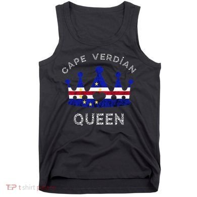 Cape Verde Queen Cape Verdean Pride Cape Verdean Crown Tank Top