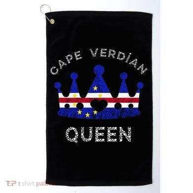 Cape Verde Queen Cape Verdean Pride Cape Verdean Crown Golf Towel
