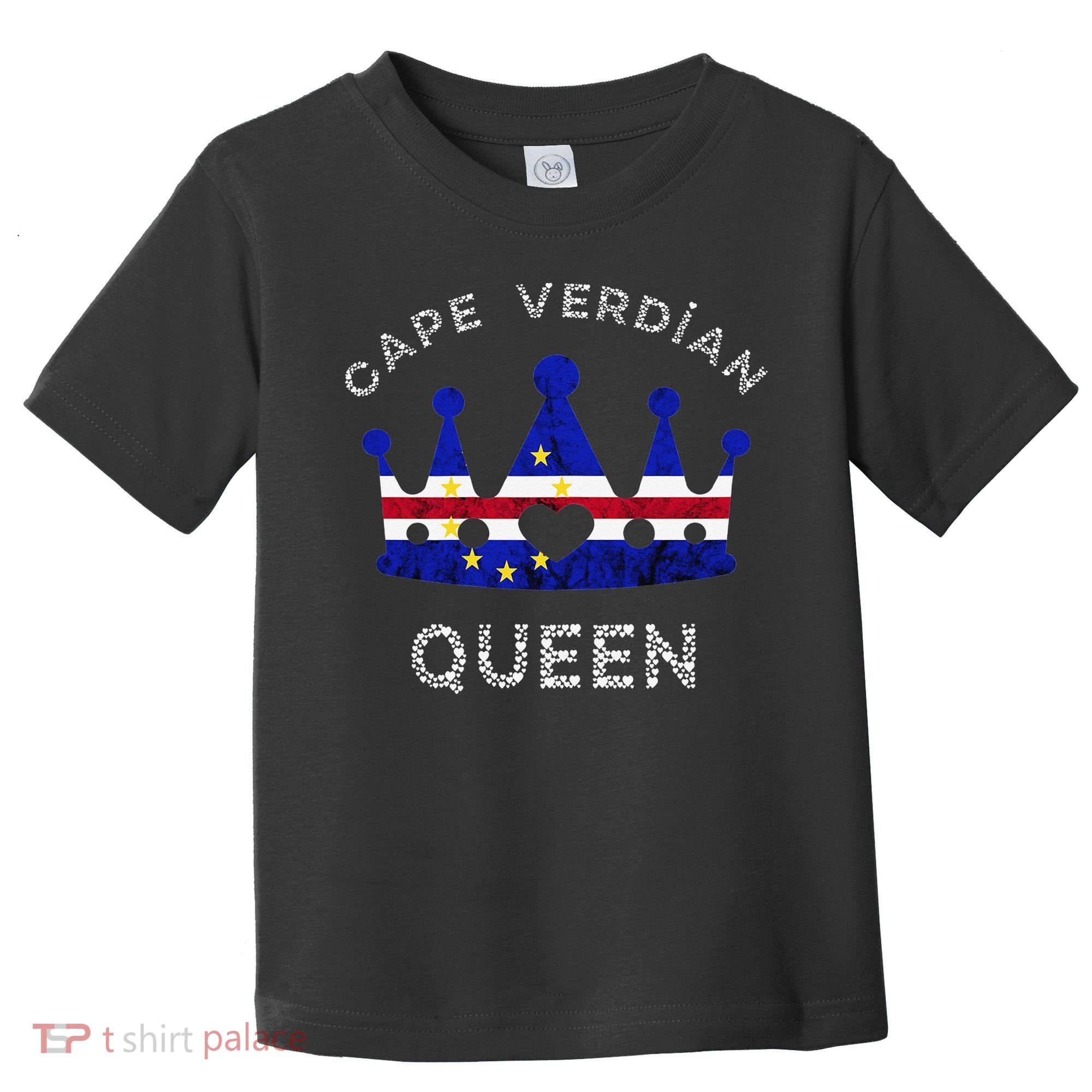Cape Verde Queen Cape Verdean Pride Cape Verdean Crown Toddler T-Shirt