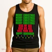 Christmas Vacation Quote Merry Christmas Essential Tank Top thumb 3