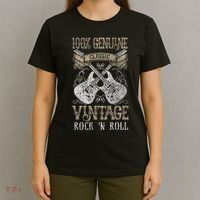 Classic Vintage Rock 'n Roll Music Guitars Gift T-Shirt thumb 4