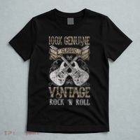 Classic Vintage Rock 'n Roll Music Guitars Gift T-Shirt thumb 5