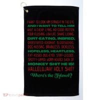 Christmas Vacation Rant Unisex Crewneck Gift Golf Towel thumb 0