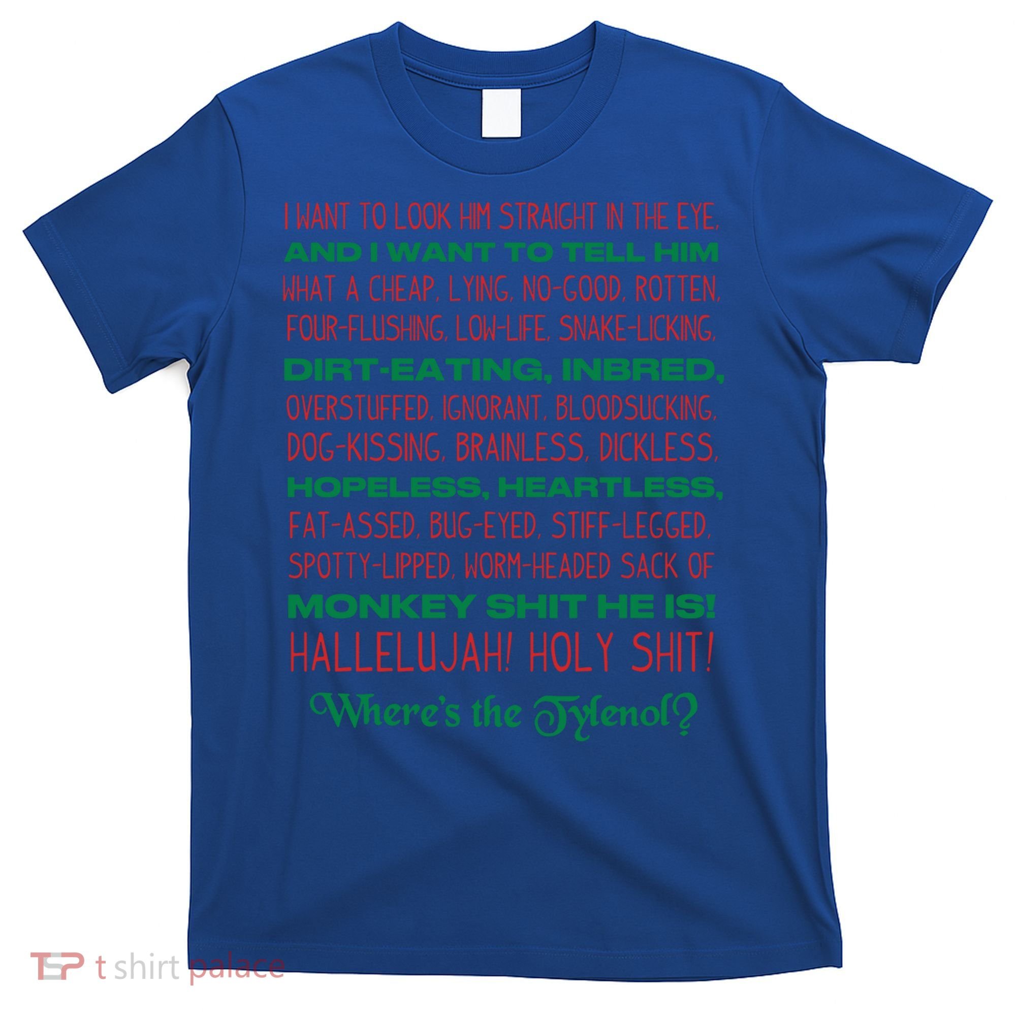 Christmas Vacation Rant Unisex Crewneck Gift T-Shirt