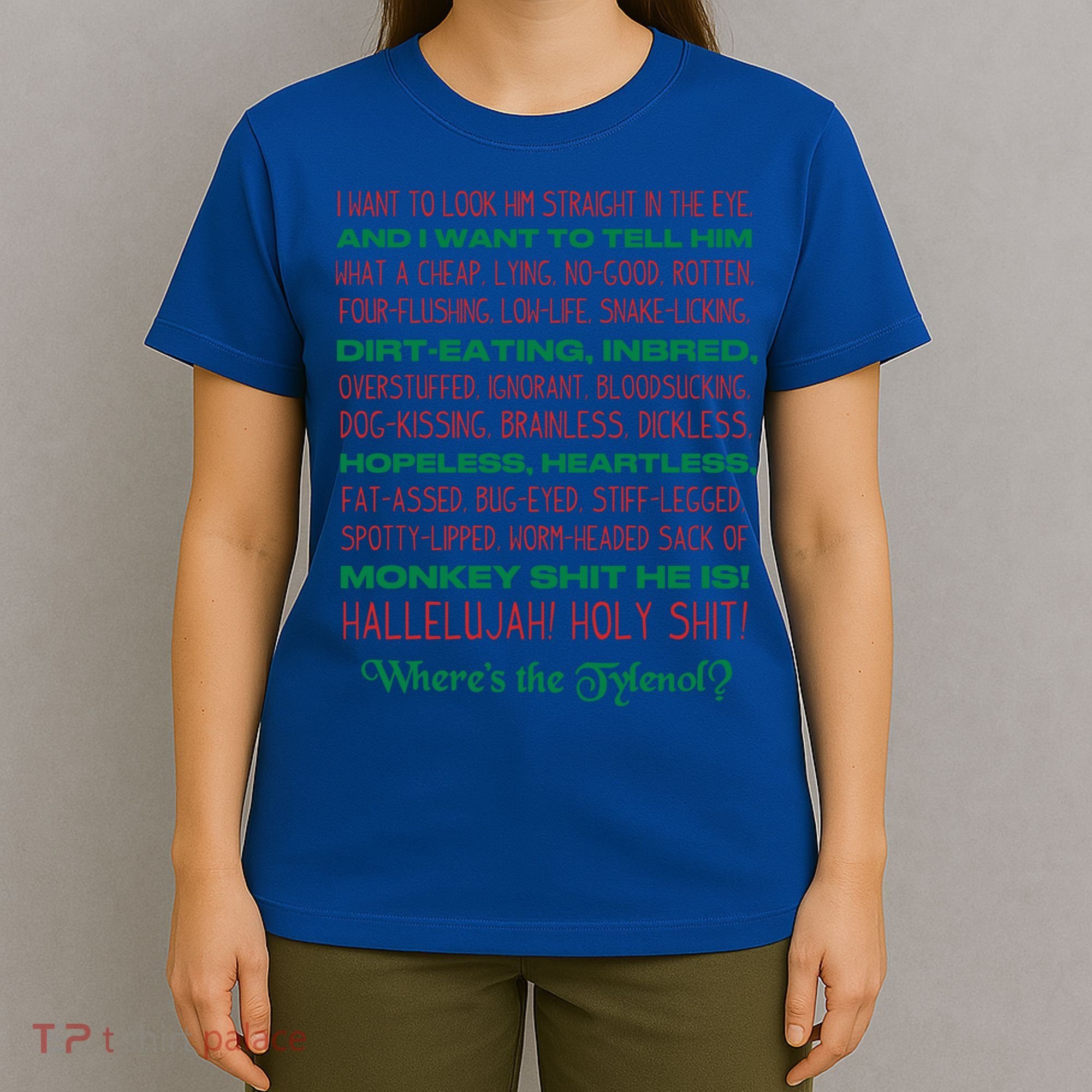 Christmas Vacation Rant Unisex Crewneck Gift T-Shirt