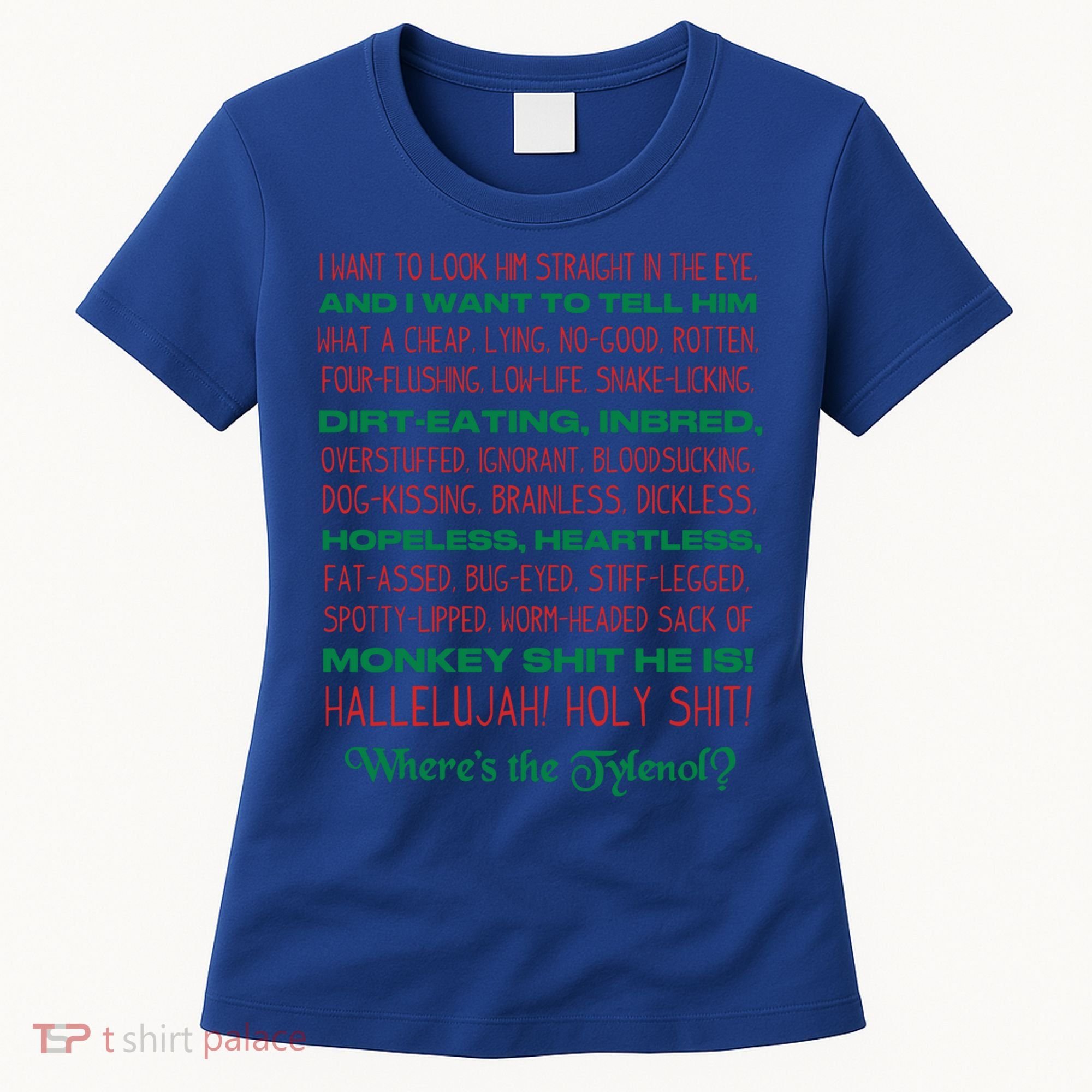 Christmas Vacation Rant Unisex Crewneck Gift Women's T-Shirt