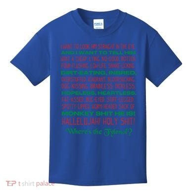 Christmas Vacation Rant Unisex Crewneck Gift Kids T-Shirt