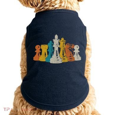 Chess Vintage Retro Chess Player Doggie Tank