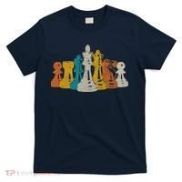 Chess Vintage Retro Chess Player T-Shirt thumb 0