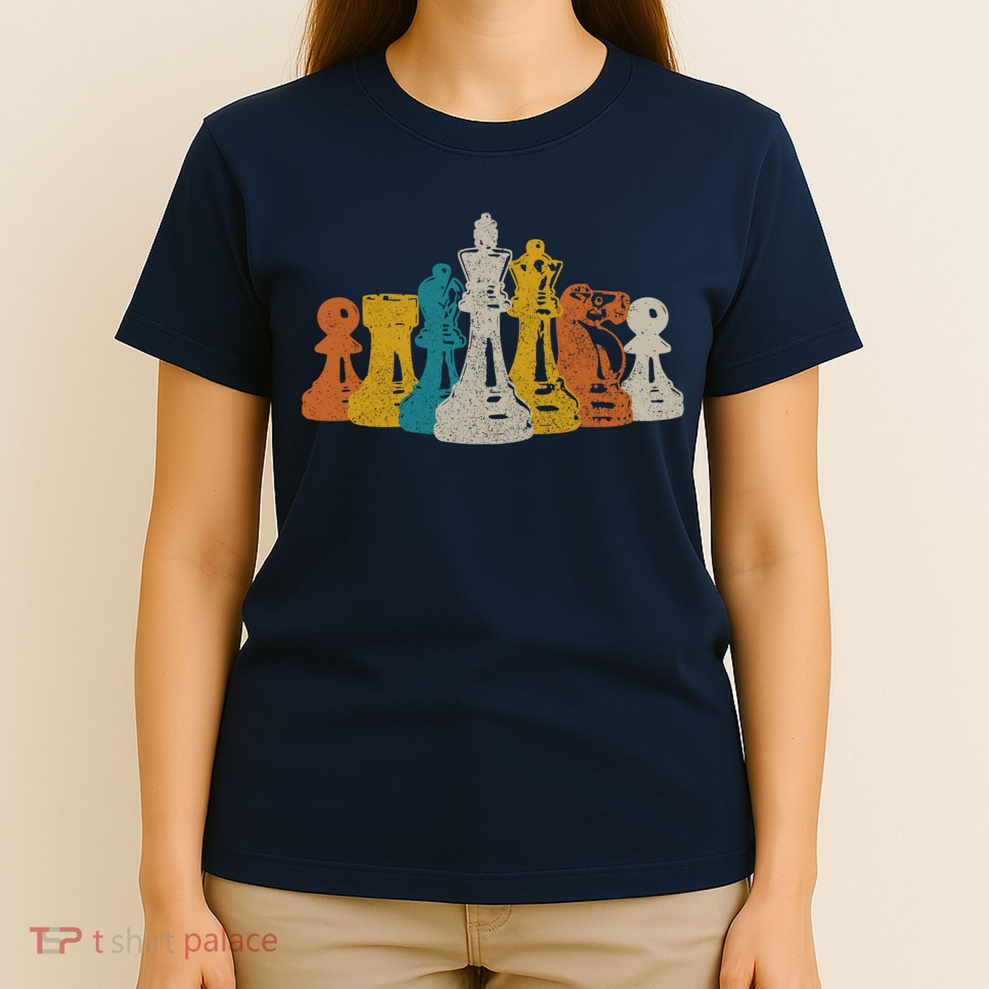 Chess Vintage Retro Chess Player T-Shirt