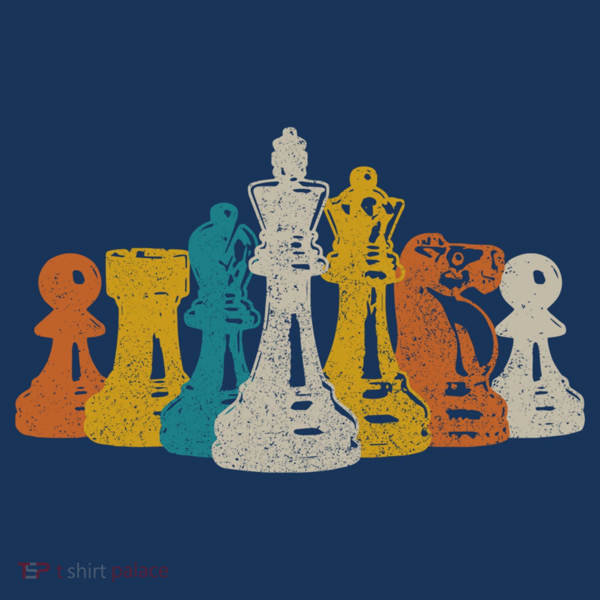Chess Vintage Retro Chess Player T-Shirt