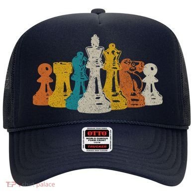 Chess Vintage Retro Chess Player Hat