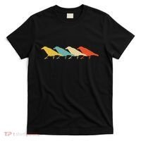 Crow Vintage Retro Raven Bird Lover 60s 70s Gift T-Shirt thumb 0