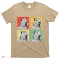 Capybara Vintage Rodent Grasseater Capybara T-Shirt thumb 0