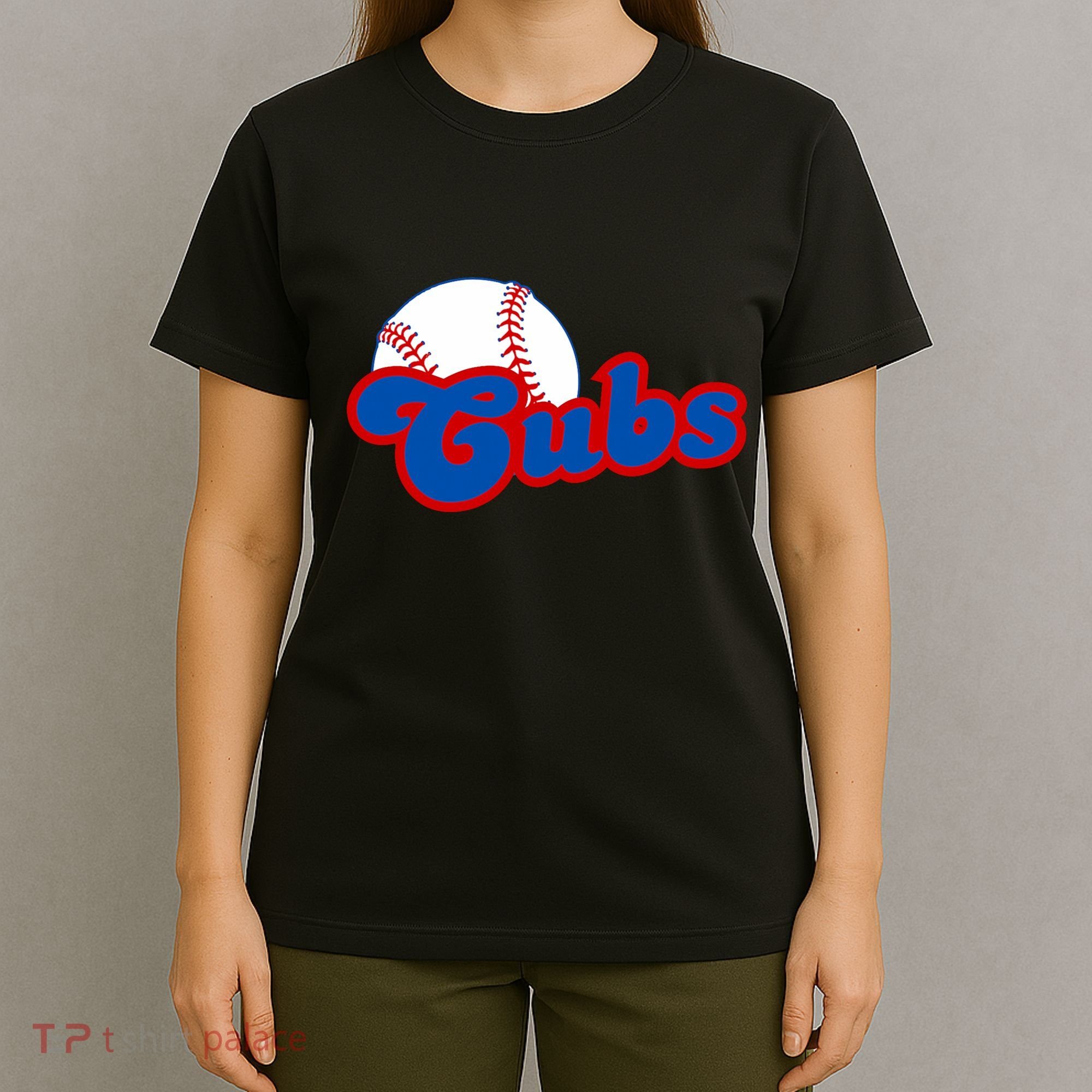Cubs Vintage Retro Last Name Personalized Apparel Cubs Lover T-Shirt