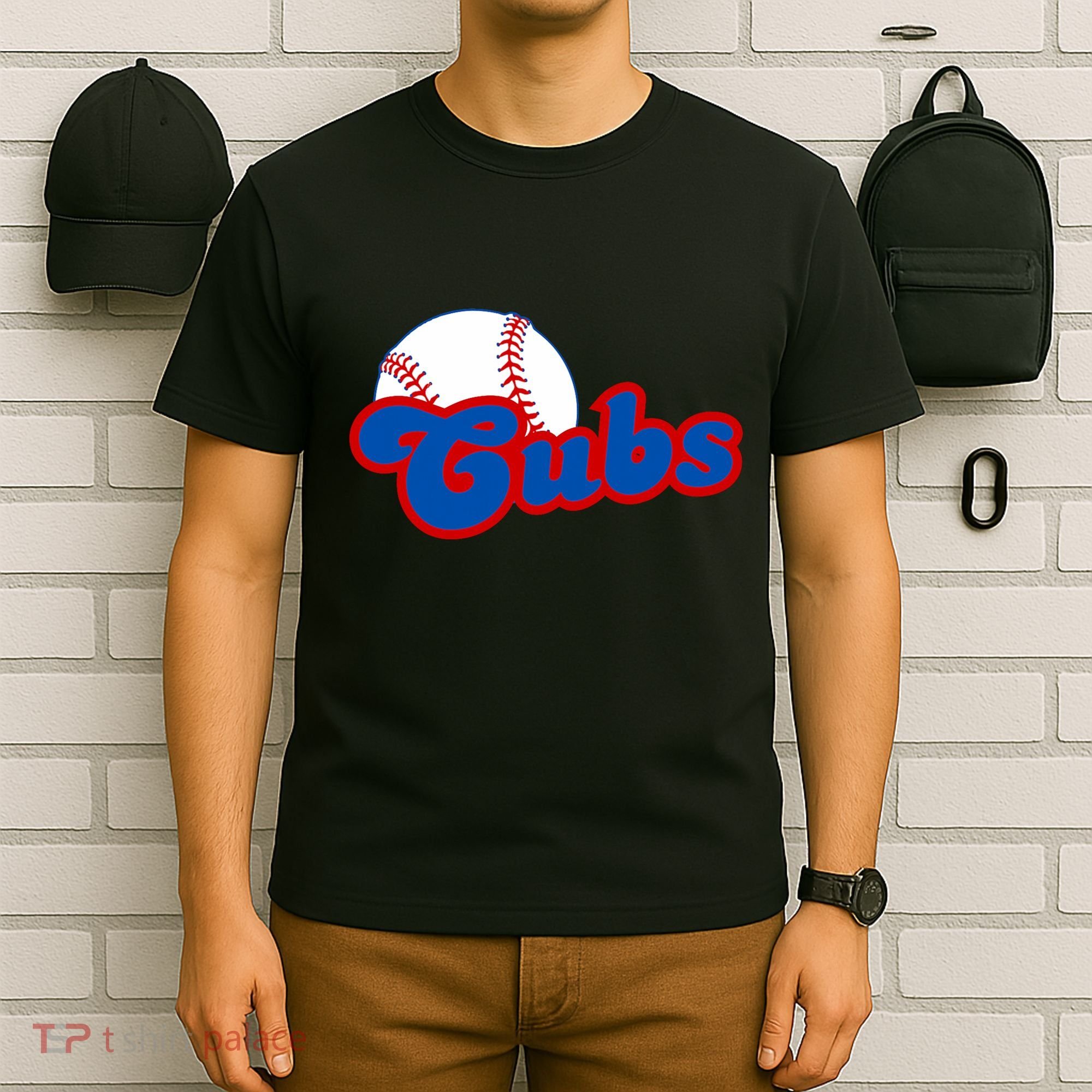 Cubs Vintage Retro Last Name Personalized Apparel Cubs Lover T-Shirt