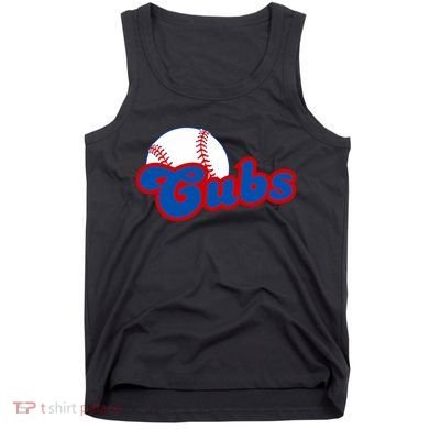 Cubs Vintage Retro Last Name Personalized Apparel Cubs Lover Tank Top