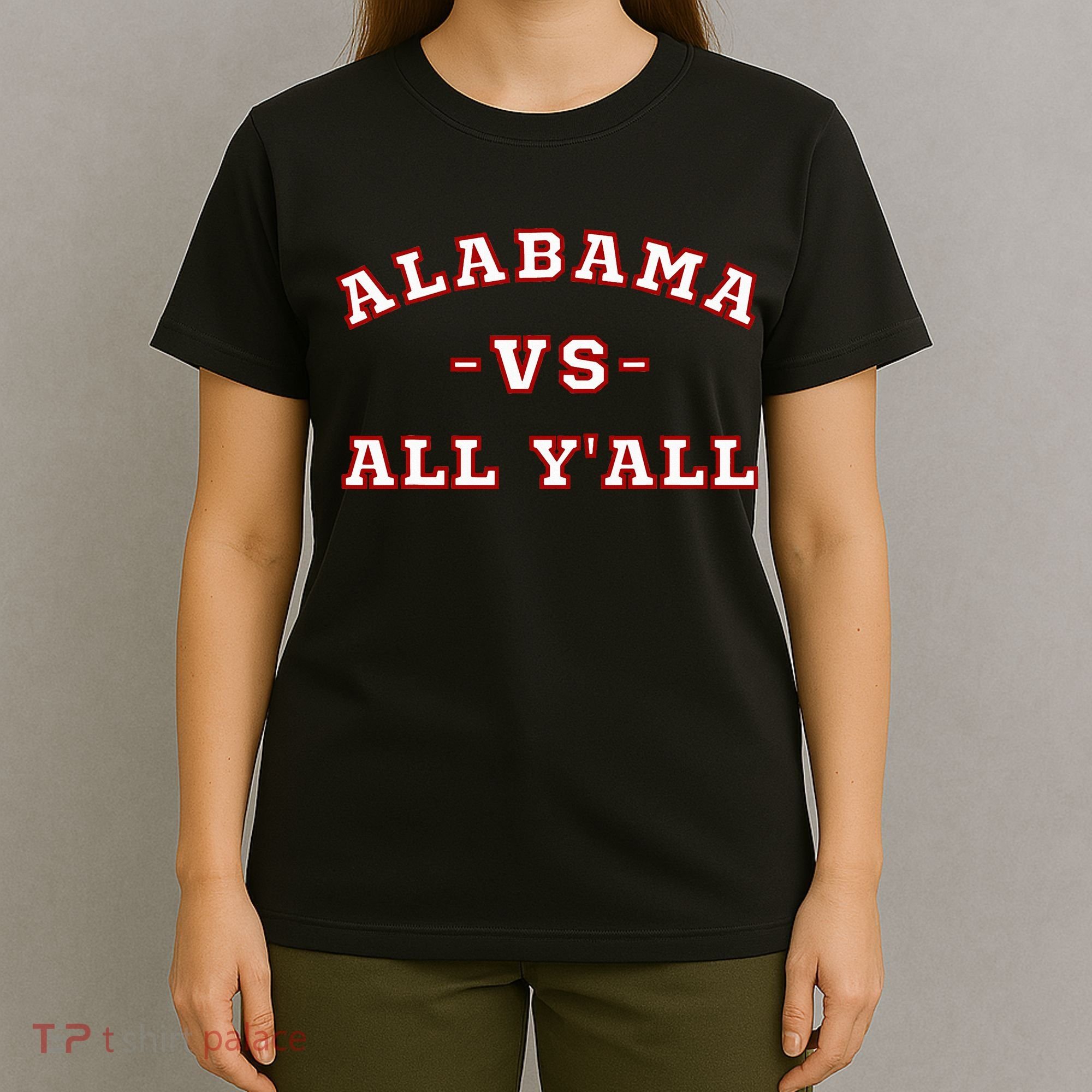 Classic Vintage Retro Alabama Vs All Yall T-Shirt