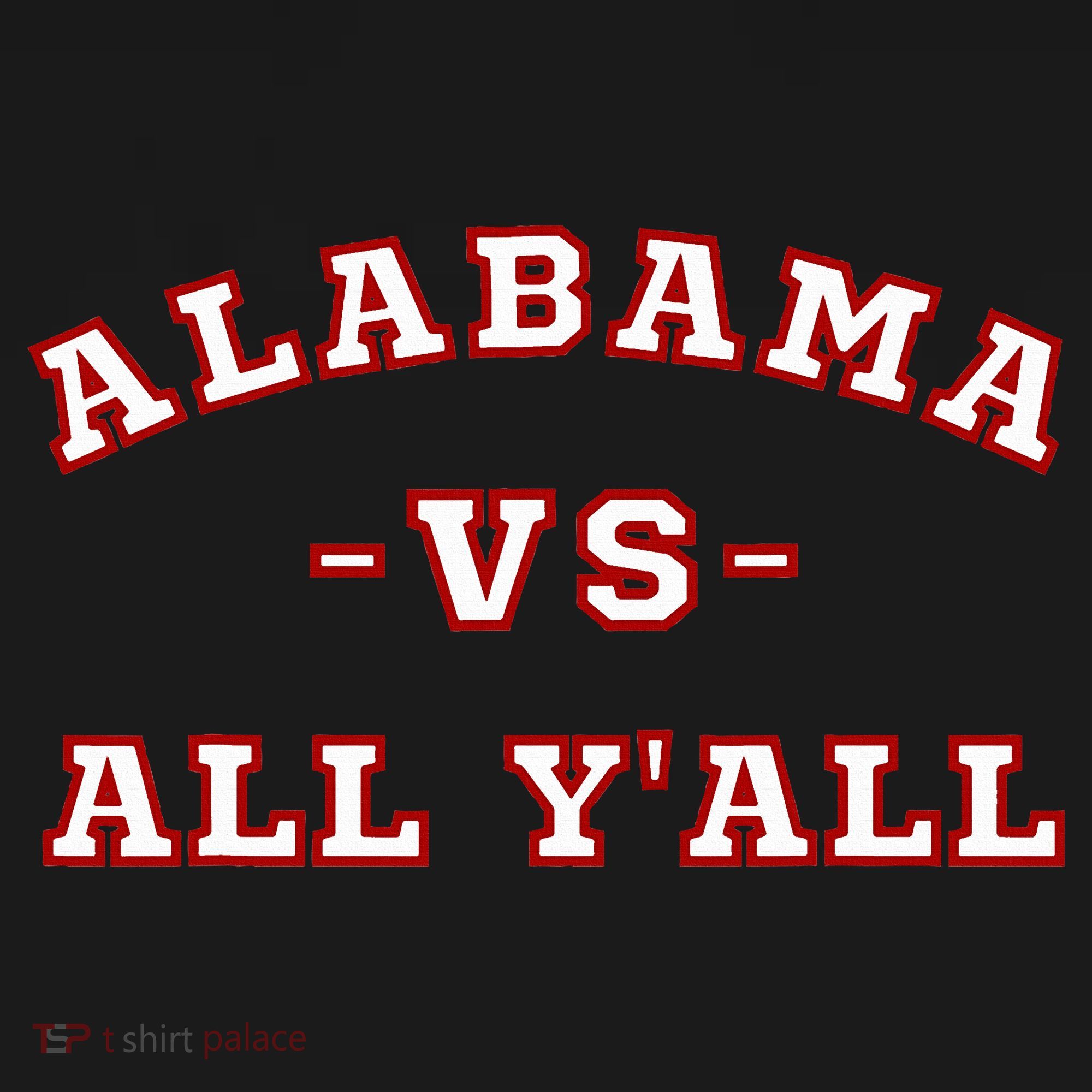 Classic Vintage Retro Alabama Vs All Yall T-Shirt