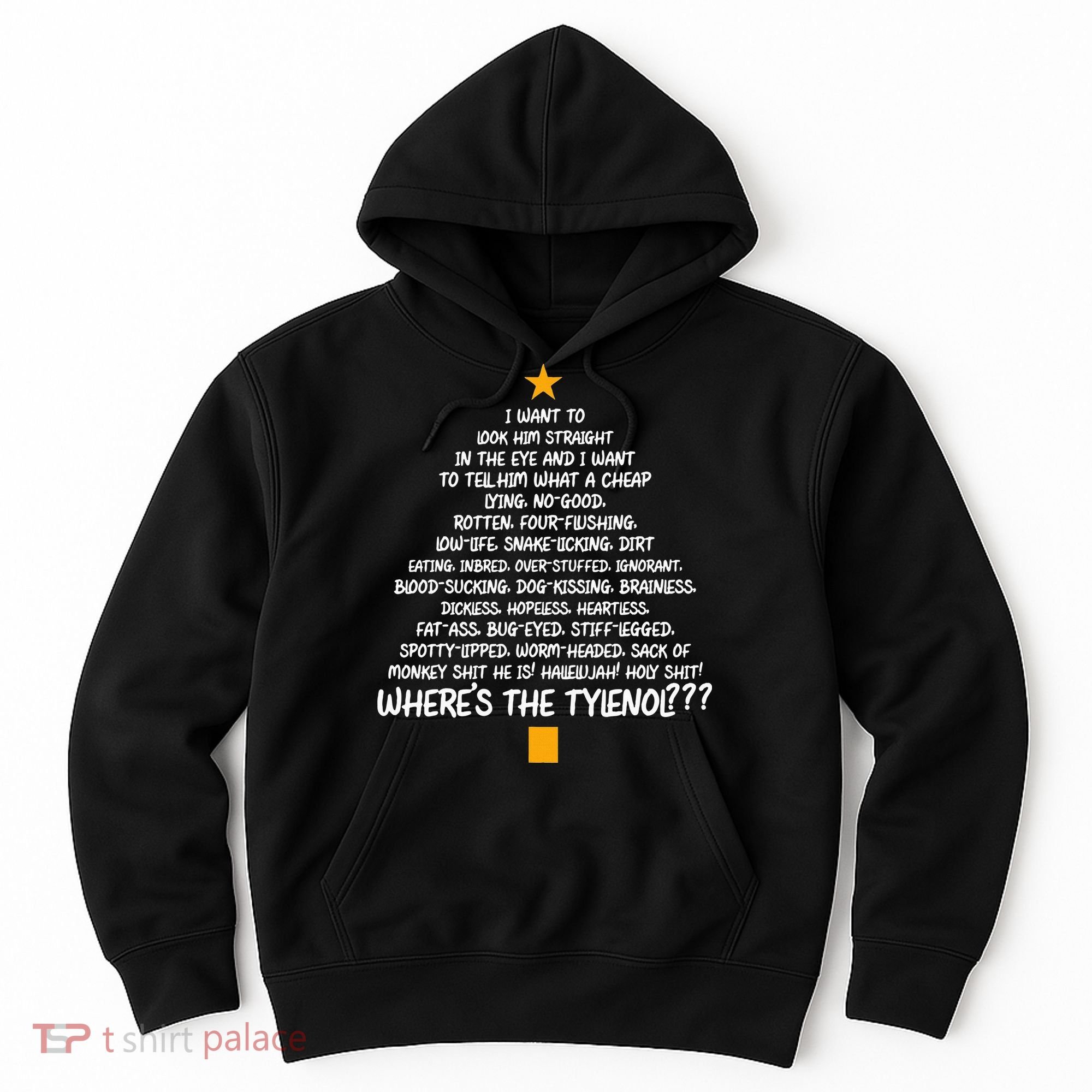 Christmas Vacation Rant Christmas Tree Hoodie