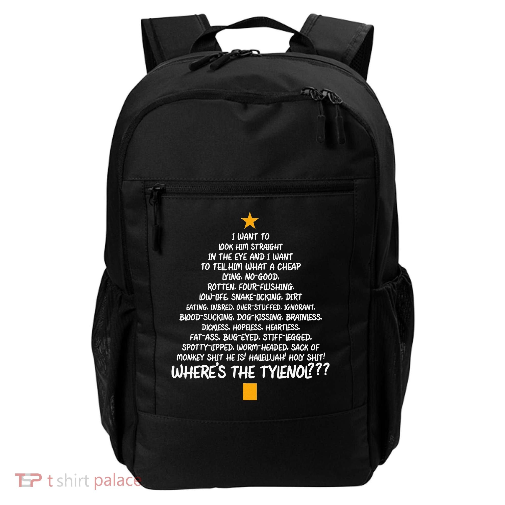 Christmas Vacation Rant Christmas Tree Backpack