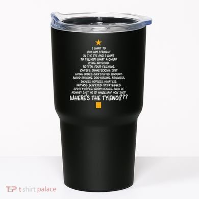 Christmas Vacation Rant Christmas Tree Tumbler
