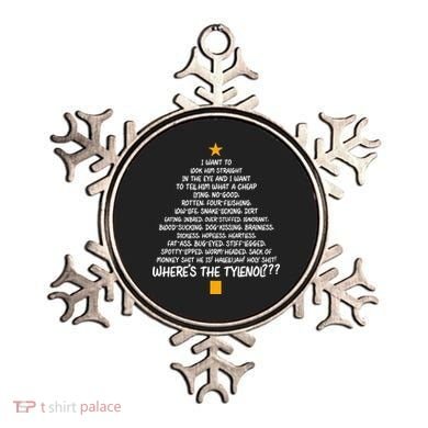 Christmas Vacation Rant Christmas Tree Ornament
