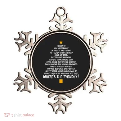 Christmas Vacation Rant Christmas Tree Ornament